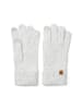 Camel Active Strickhandschuhe mit Logo in Grau