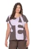 LAURASØN Shirt in dunkles taupe