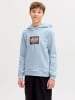 JACK & JONES Junior Kapuzensweatshirt JJRAIN SWEAT HOOD JNR in celestial blue