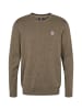 VINSON Pullover Julian in Brown Melange