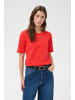 PART TWO T-Shirt kurzarm RatanaPW Gerade Passform in Poppy Red