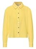 Street One Corduroy Shirtcollar Blouse in Bloom Yellow