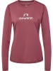 Newline Newline T-Shirt Nwlbeat Laufen Damen Leichte Design in MAROON