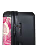 NoBoringSuitCases Suitcase, Koffer, Reisekoffer Rosa Blumen