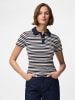 Pieces Poloshirt in Maritime Blue