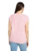 BETTY & CO Casual-Shirt mit Gummizug in Pink/Cream