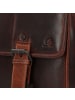 Greenburry Rugged Aktentaschen Messenger Leder 40.5 cm Laptopfach in brown