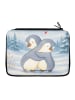 Mr. & Mrs. Panda Federmappe Pinguine Kuscheln Design ohne Spruch in Weiß