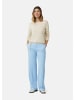 comma Strickpullover langarm in Beige