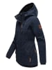 Marikoo Winterjacke Bikoo in Navy with black fur
