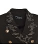 Roberto Geissini Lilie Ornament Blazer Schwarz