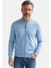 Redmond Strickjacke Basic in Hellblau / hellgrau