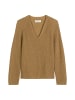 Marc O'Polo V-Neck-Strickpullover relaxed in pure sand