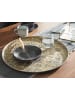 Beliani Tablett KITNOS in Gold - (W) 49 x (H) 2 x (L) 49 cm