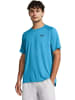 Under Armour Sportshirt "Ua Tech Textured Ss" in Blau