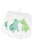 Mr. & Mrs. Panda Topflappen Frosch Liebe ohne Spruch in Weiß