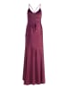 Vera Mont Abendkleid mit Volant in Prune Wine
