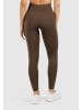 SMILODOX Leggings Layne in Braun