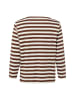 Marie Lund Shirt in mocca ecru - 0002