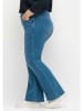 sheego Bootcut-Jeans in blue Denim