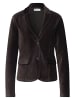 Street One Cordblazer mit Reverskragen und Knopfverschluss in Black Coffee