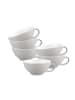 Seltmann Weiden 6er Set Teetassen Liberty Pure Colors in 140 ml in New Grey