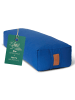 DoYourFitness Yoga-Bolster Paravati gefüllt Dinkelspelz navyblau eckig Blau