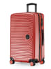 Hauptstadtkoffer Mitte - Mittelgroßer Koffer Trolley Reisekoffer TSA, 68cm, 4 Rollen, 88 L in Korall