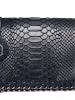 Luisa Vannini Clutch in Schwarz