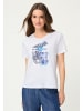 Olsen T-Shirt Hannah in weiß blau