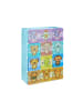 relaxdays Steckregal Kinderzimmer in Blau - (B)110,5 x (H)145 x (T)46,5 cm