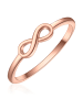 Glanzstücke München Ring Infinity aus Sterling Silber in roségold