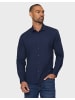 Threadbare Langarmhemd THB LUXE Olly in Navy
