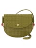 DuDu Skye Umhängetasche Leder 21 cm in olive
