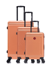 SWISS KOPPER 3 tlg. Kofferset GSTAAD in Orange (95L/64L/37L)