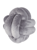 Beliani Dekokissen MALNI in Grau - (W) 20 x (H) 20 x (L) 20 cm
