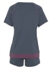 Vivance Active Shorty in jeansblau-meliert