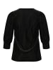 KAFFE curve Bluse langarm KCcacanna Regular fit in Black Deep CC.