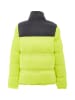 cosimon Damen Wattierte Steppjacke in Saure Limette Schwarz