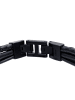 s.Oliver Armband Essential Leather in schwarz
