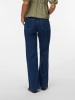 Vero Moda Umstandsjeans mit weitem Bein in Dark Blue Denim 1