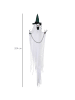 HOMCOM Halloween Dekoration-88L x 16B x 204H cm-Grün + Weiß