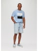 QS T-Shirt in 53D0_himmelblau