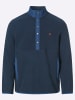 WITT WEIDEN Fleece-Shirt in dunkelblau