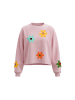 IZIA Women Sweatshirt in Light Rose