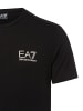 EA7 T-Shirt in schwarz