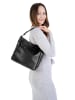 Cluty Handtasche echt Leder in schwarz