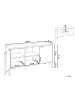 Beliani TV-Schrank ARDURA in Braun - (W) 120 x (H) 64 x (L) 40 cm