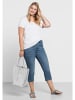 sheego Caprijeans in light blue Denim