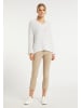 usha WHITE LABEL Damen Strickpullover in Wollweiss